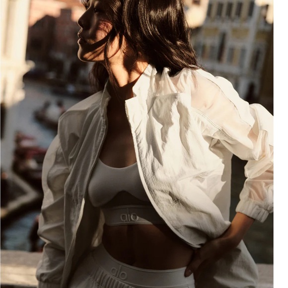 NWT! ALO Yoga Origin Full-Zip Track Jacket - Picture 3 of 5